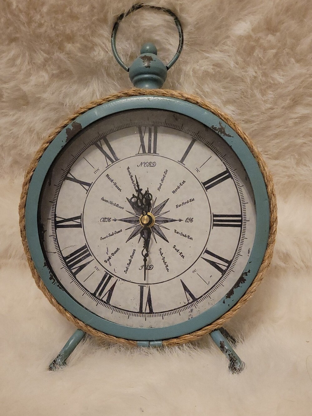 Hobby Lobby Vintage-Style Teal Clock